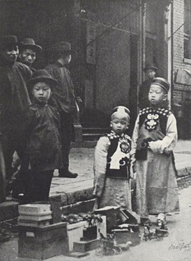 Exclusion Act of 1882 (“Young Aristocrats,” Pictures of Old Chinatown by Arnold Genthe, 1908)
